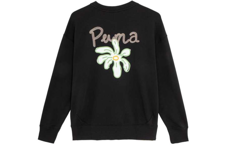 PUMA Sweatshirts Women's Crew Neck Moderate Other