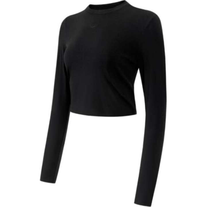 Nike Nike T Shirts Women's Black Crew Neck Moderate