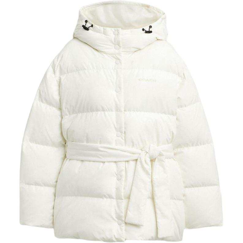 COACH COACH Down Jacket Women's Cream