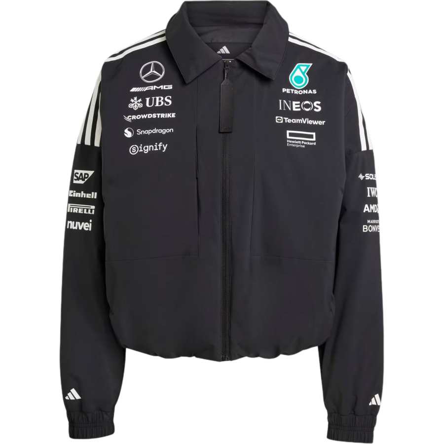 Adidas Adidas x MERCEDES AMG PETRONAS F1 TEAM Jacket Women's Black/White