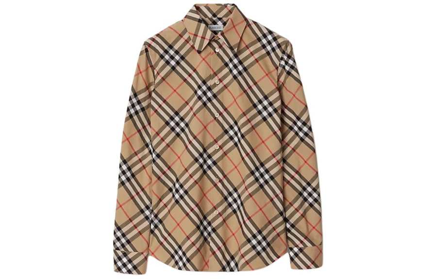 Burberry SS24 Shirt Slim Fit Women's Sand