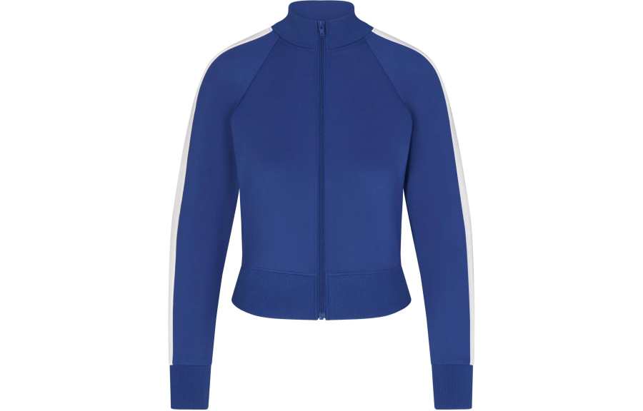 Skims TRACK Jackets & Coats Women's COBALT/Cobalt Blue