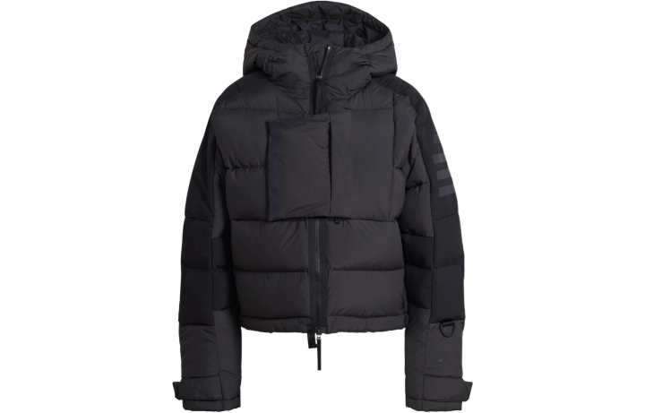 Adidas Adidas Down Jackets Women's Black Hooded Moderate Other