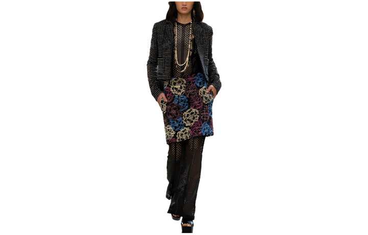 CHANEL CHANEL Jackets Women's Black Lapel Moderate Other