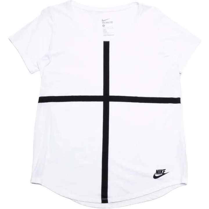 Nike Nike T Shirts Women's White Crew Neck Moderate Other
