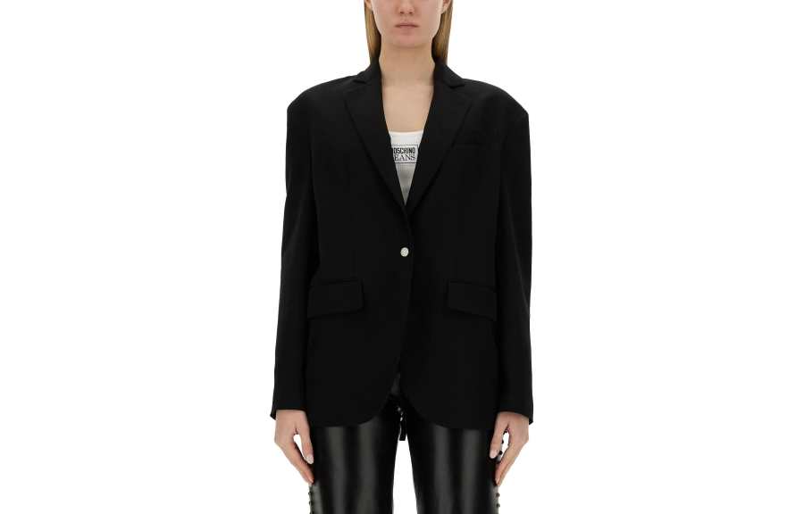 MOSCHINO Moschino Jeans Single-Breasted Jacket