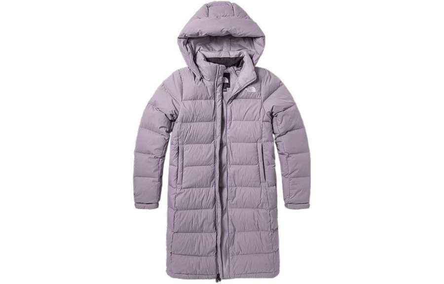 THE NORTH FACE Down Jackets Women's Purple Hooded Moderate Other
