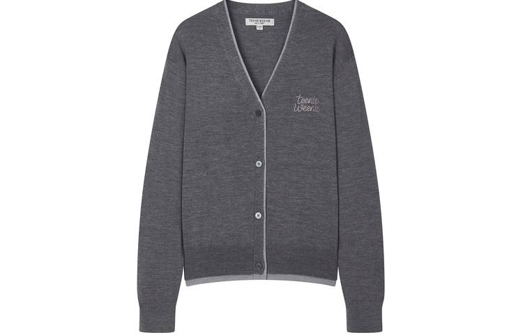 Teenie Weenie Knitwear Women's V Neck Moderate Cardigan