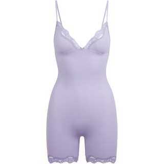 Skims Bodysuits Women's Jupiter/Jupiter Purple V Neck