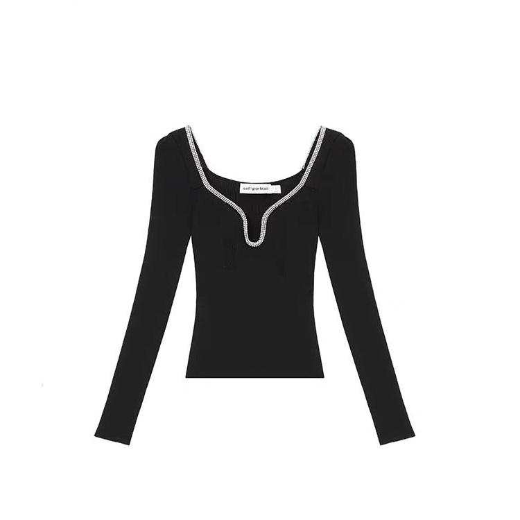 Self-portrait Self portrait Knitwear Women's Black