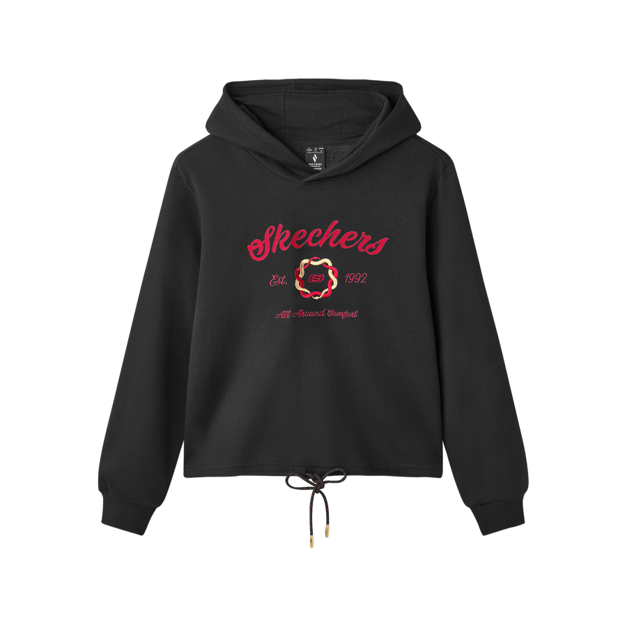 Skechers New Year Sweatshirt Women's Carbon Black
