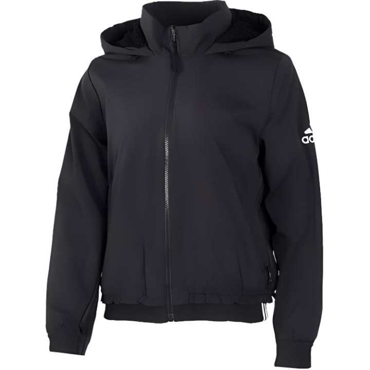 Adidas Adidas Jackets Women's Black Hooded Moderate Other