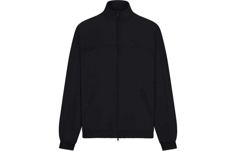 Skims TRACK WOVEN NYLON OVERSIZED JACKET Jackets & Coats Women's ONYX/Onyx