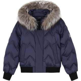 SPYDER Down Jacket Women's Dark Purple Gray
