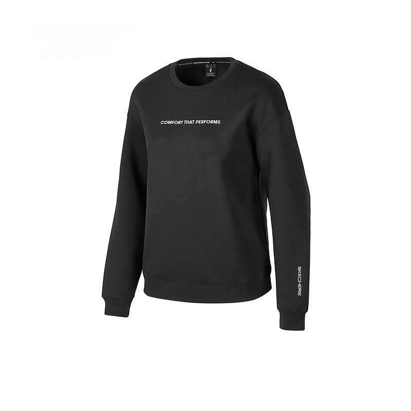 Skechers Sportlife Sweatshirt Women's Carbon Black
