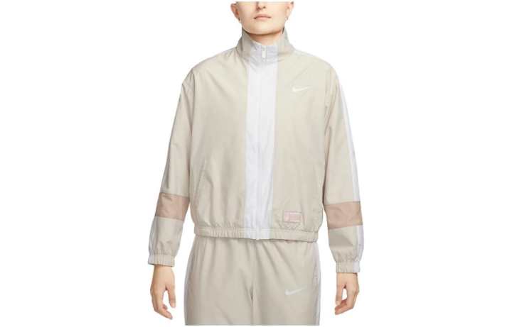 Nike Nike Jackets Women's Ecru Stand Collar Moderate Other