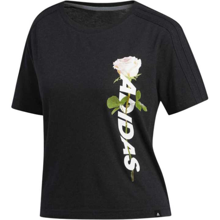 Adidas Adidas Regular Sleeve T Shirt Women's Black