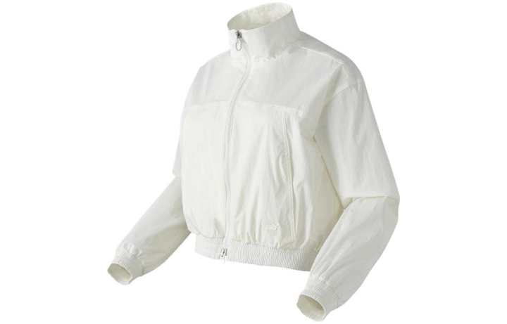 New Balance New Balance Jackets Women's Beige Stand Collar Moderate Other