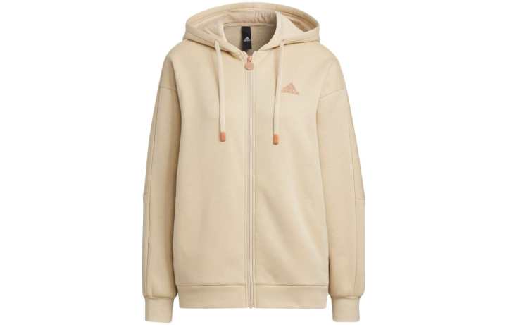 Adidas Adidas Jackets Women's Beige Hooded Moderate Other