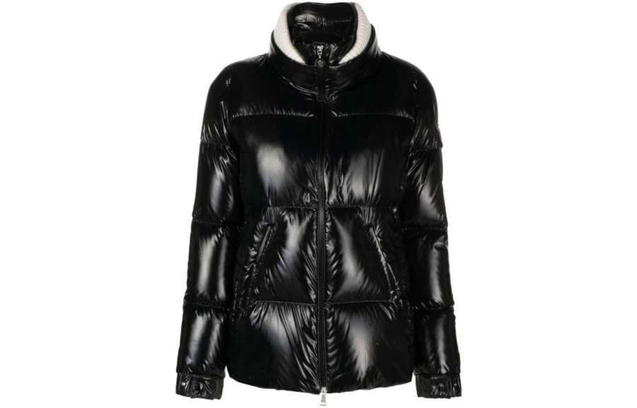Moncler Moncler Zip-Up Long-Sleeved Puffer Jacket