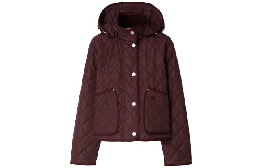 Burberry Jackets & Coats Women's Dark Purple Red