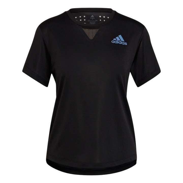 Adidas Adidas T Shirts Women's Black Crew Neck Moderate