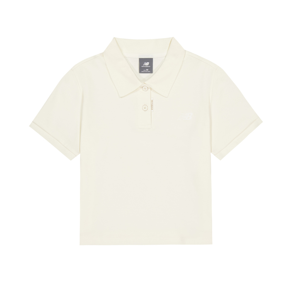 New Balance New Balance Polo Shirt Women's Ivory White