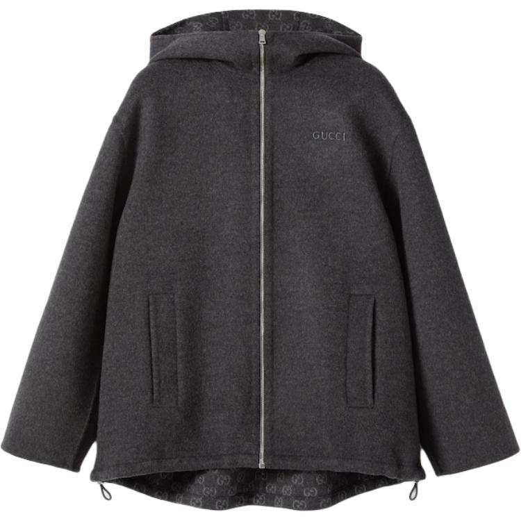 GUCCI GUCCI Embroidered Hooded Jacket