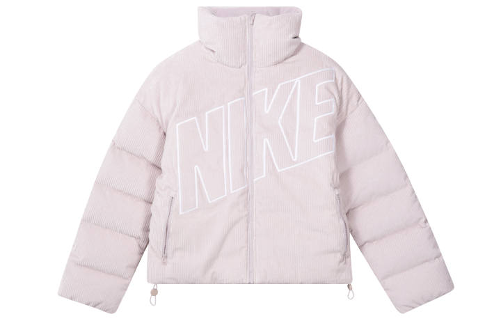 Nike Nike Down Jackets Women's Gray Purple Stand Collar Moderate Other