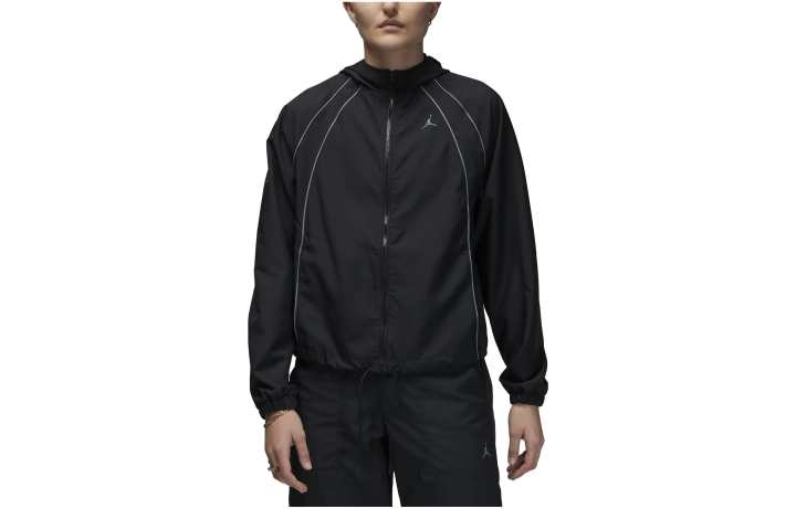 Jordan Jordan Jackets Women's Black Hooded Moderate Other
