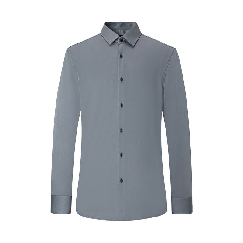 SEPTWOLVES SEPTWOLVES Shirts Men's Gray Lapel Moderate Other