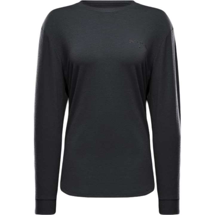 Nike Nike Dri Fit One FW24 Drop Shoulder Sleeve T Shirt Women's Dark Smoke Gray