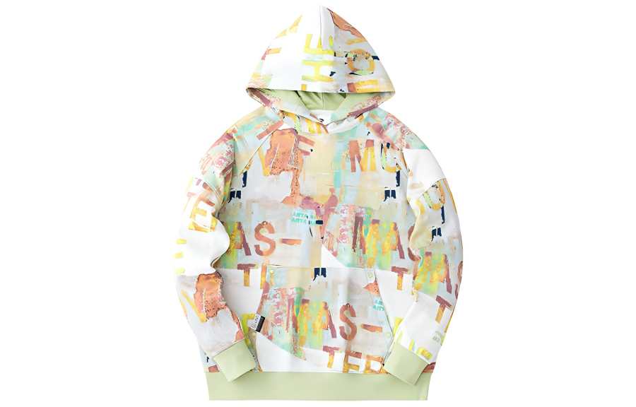 Anta Life Collection Sweatshirt Women's Pure Tea White/All Over Print