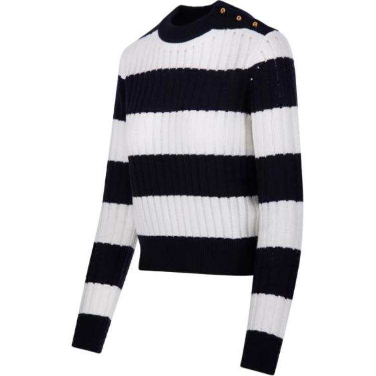 MaxMara Max Mara Alfeo Striped Crewneck Jumper