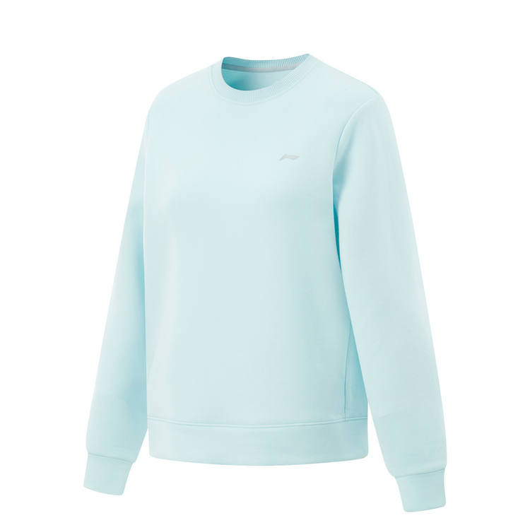 Li-Ning Li Ning Sweatshirt Women's Light Sky Blue
