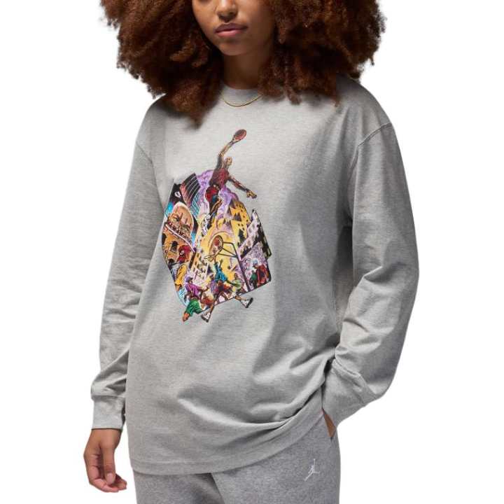 Jordan JORDAN Women's Oversized Long Sleeve T Shirt