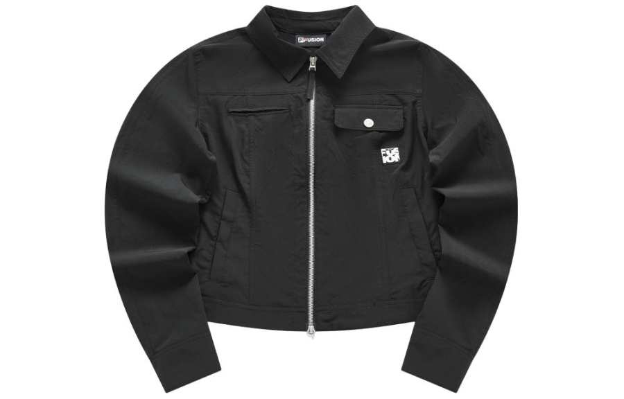 FILA FUSION Jackets & Coats Women's Jet Black