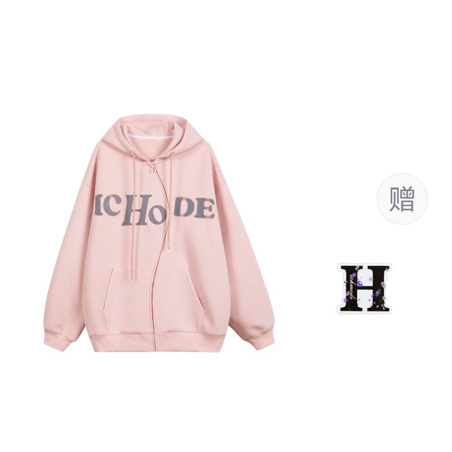ICH MODE Sweatshirts Unisex Hooded Moderate Other