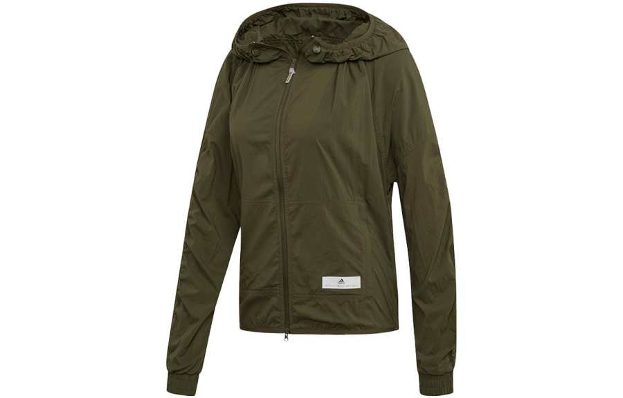 Adidas Adidas Jackets Women's Dark Oak Brown Hooded Moderate Other