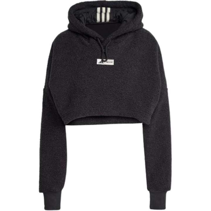 Adidas Adidas Moon Boot Cropped Hoodie Black
