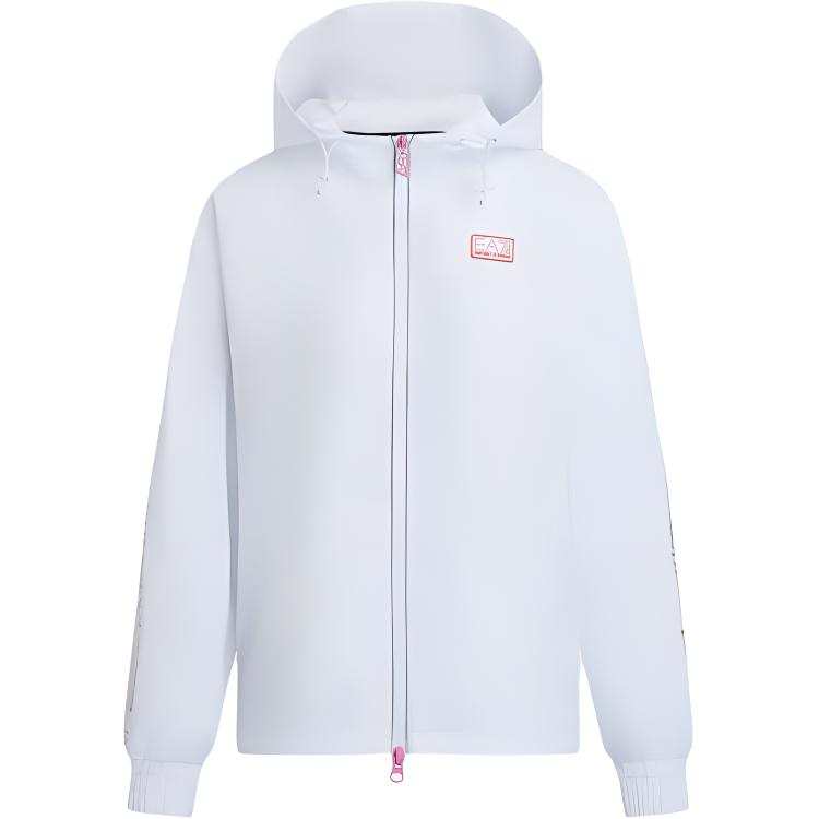 EMPORIO ARMANI EA7 SS24 Jackets & Coats Women's White