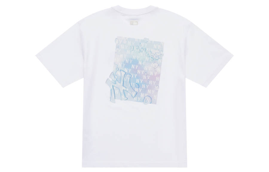 MLB New York Yankees SS25 T Shirt Unisex Standard White