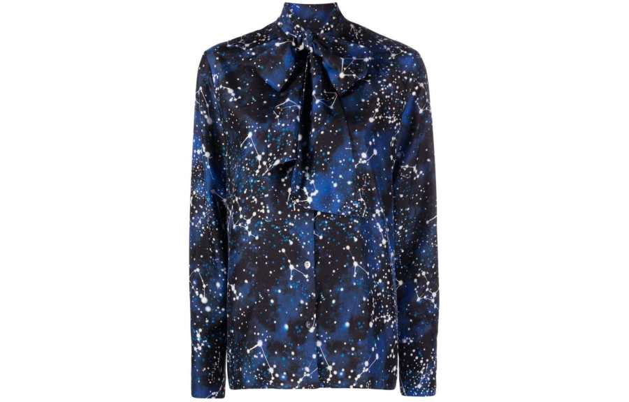 KARL LAGERFELD / Karl Lagerfeld Jeans Constellation-print Silk Shirt