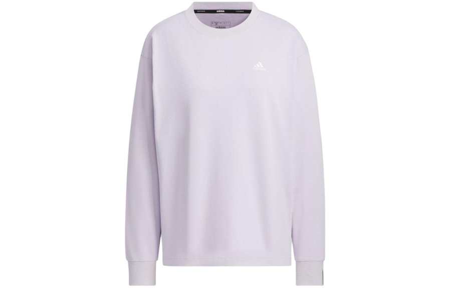 Adidas Adidas Clothing Sweatshirt Women's Light Purple