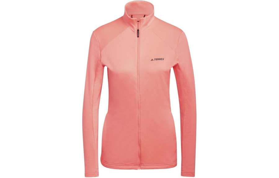 Adidas Adidas W MT FULL Z FLE Sweatshirt Women's Orange Red