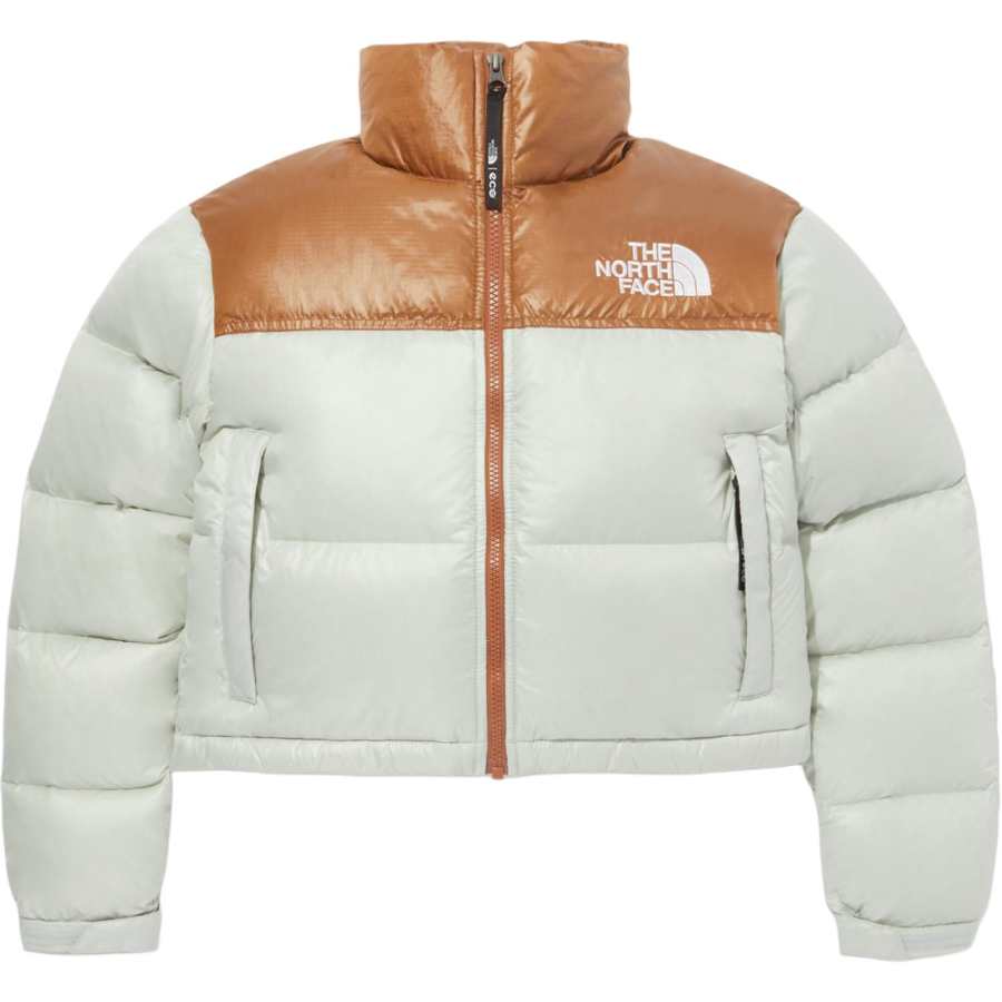 THE NORTH FACE Women's Nuptse Short Jacket Mint