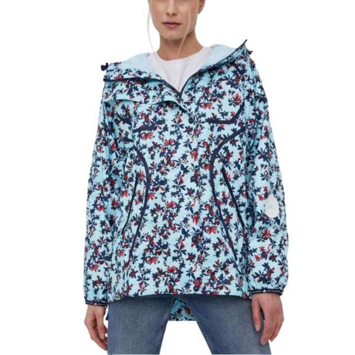 Adidas Adidas Women's Stella Mccartney Floral Print Jacket Blue