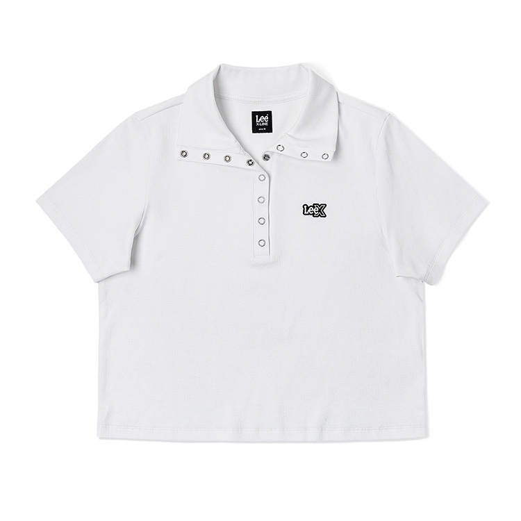 Lee SS25 Polo Shirt Women's White