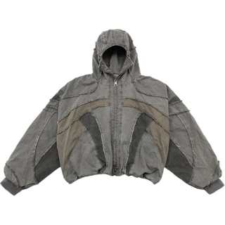 D 5 OVE Jackets Unisex Gray Hooded Moderate Other