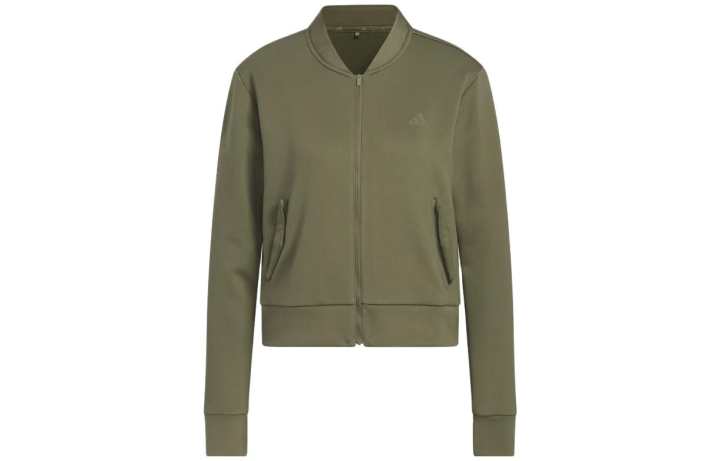 Adidas Adidas Jackets Women's Olive Green Stand Collar Moderate Other